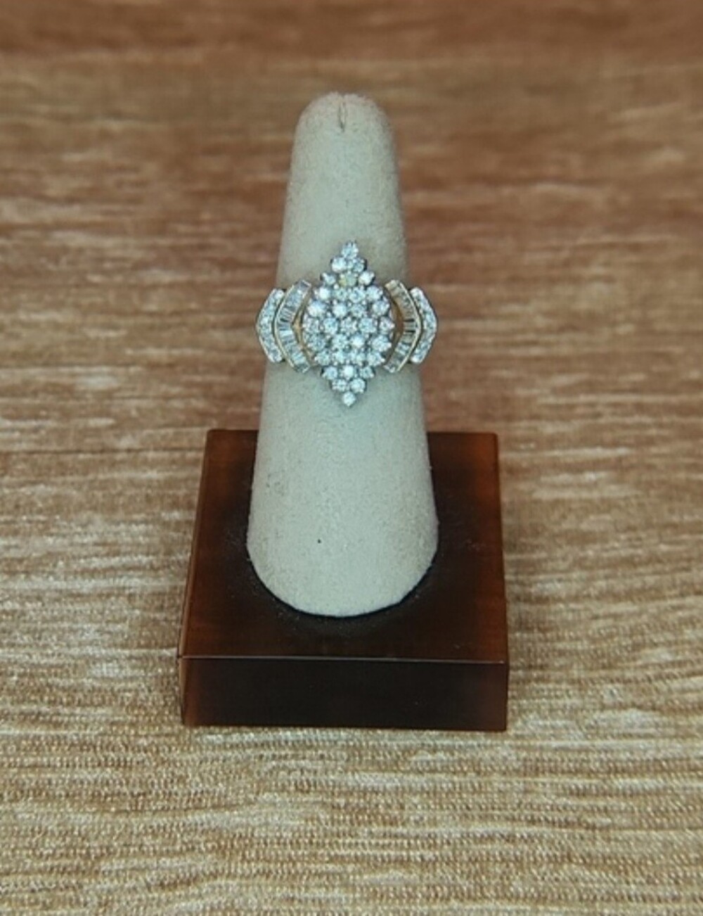 Diamond Cocktail Ring in 10K Gold